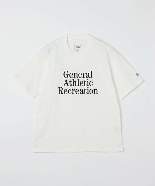 SHIPS / シップス Tシャツ | THE NORTH FACE: GAR TYPOGRAPHIC WHITE SHORT SLEEVE（ホワイト）