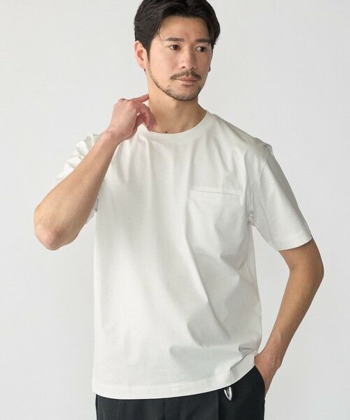 SHIPS / シップス Tシャツ | SHIPS:〈接触冷感 洗濯機可能 抗菌+防臭〉COOL TOUCH Tシャツ | 詳細1