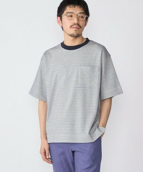 SHIPS / シップス Tシャツ | SHIPS: ジオメトリック リラックス ポケット Tシャツ | 詳細2