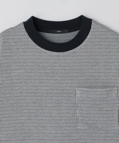 SHIPS / シップス Tシャツ | SHIPS: ジオメトリック リラックス ポケット Tシャツ | 詳細5