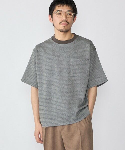 SHIPS / シップス Tシャツ | SHIPS: ジオメトリック リラックス ポケット Tシャツ | 詳細12