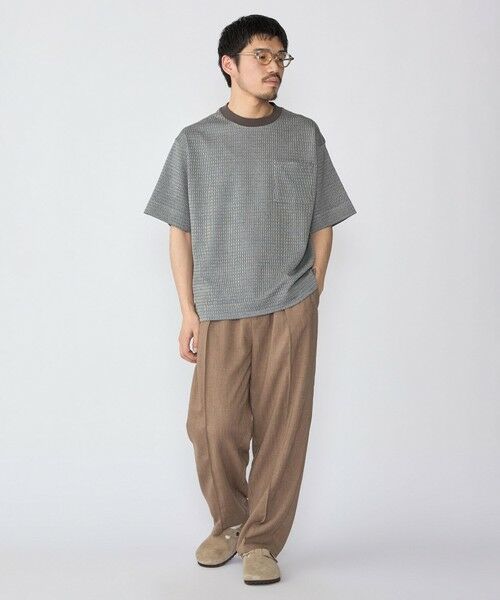 SHIPS / シップス Tシャツ | SHIPS: ジオメトリック リラックス ポケット Tシャツ | 詳細11