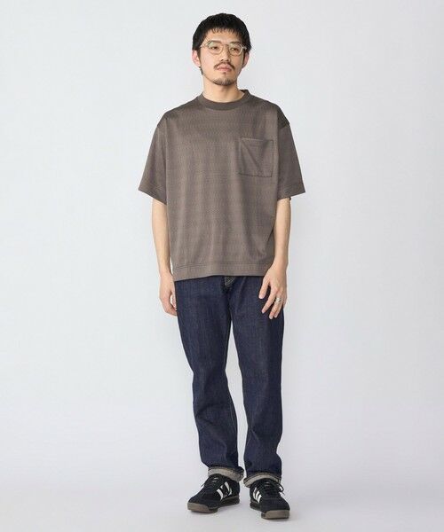 SHIPS / シップス Tシャツ | SHIPS: ジオメトリック リラックス ポケット Tシャツ | 詳細15