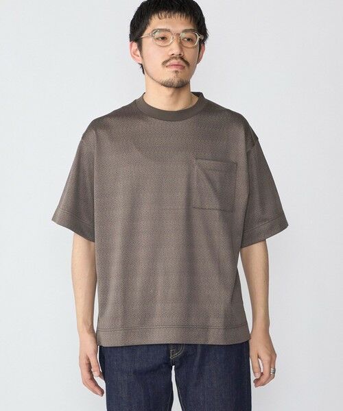 SHIPS / シップス Tシャツ | SHIPS: ジオメトリック リラックス ポケット Tシャツ | 詳細19