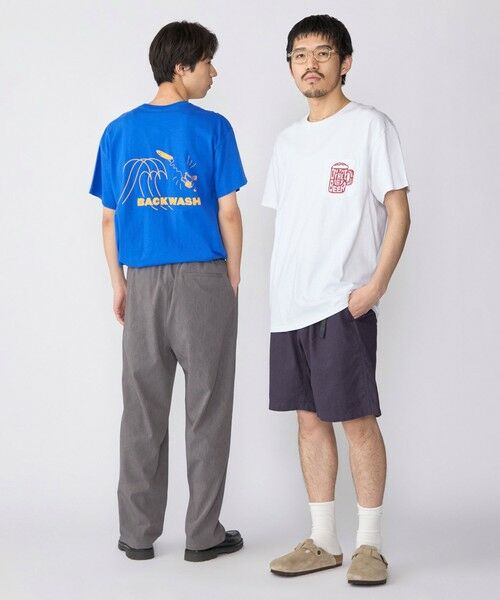 SHIPS / シップス Tシャツ | 【WEB限定/SHIPS別注】THE DAY ON THE BEACH: THATS SURF LIFE ポケット Tシャツ | 詳細1