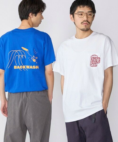 SHIPS / シップス Tシャツ | 【WEB限定/SHIPS別注】THE DAY ON THE BEACH: THATS SURF LIFE ポケット Tシャツ | 詳細2