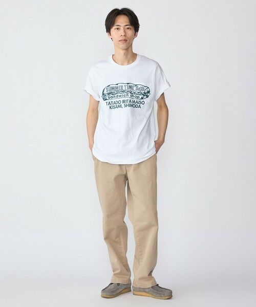 SHIPS / シップス Tシャツ | 【WEB限定/SHIPS別注】THE DAY ON THE BEACH: THATS SURF LIFE ポケット Tシャツ | 詳細12