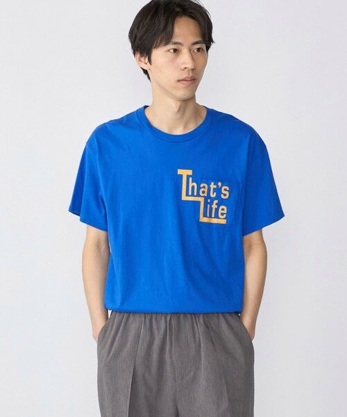 SHIPS / シップス Tシャツ | 【WEB限定/SHIPS別注】THE DAY ON THE BEACH: THATS SURF LIFE ポケット Tシャツ | 詳細27