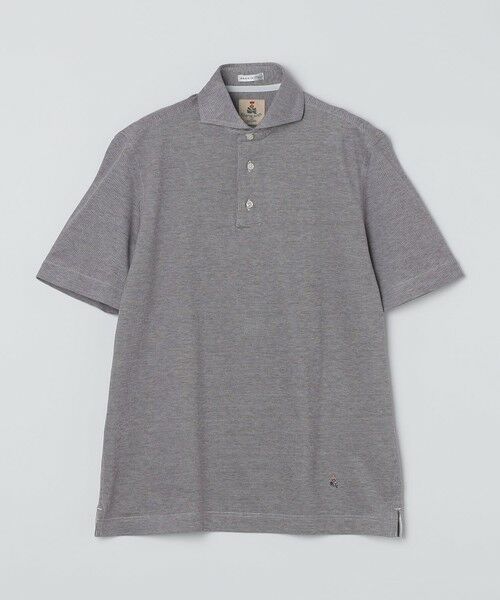 SHIPS / シップス ポロシャツ | 【SHIPS別注】G.ROVER: カッタウェイカラー メランジ ポロシャツ（ブラウン）