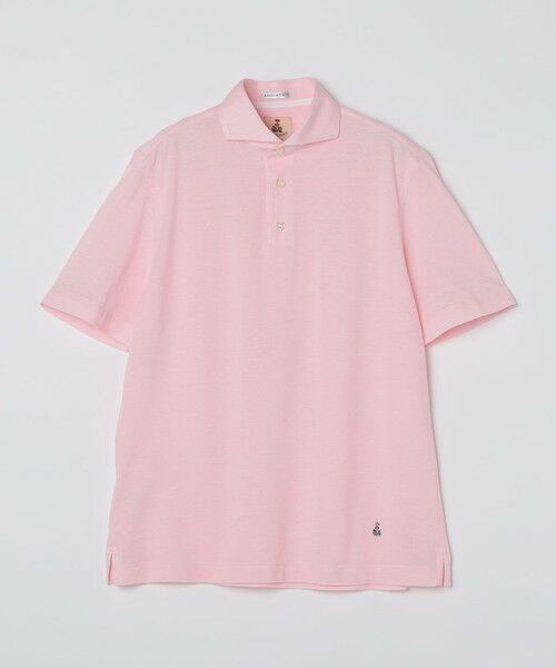 SHIPS / シップス ポロシャツ | 【SHIPS別注】G.ROVER: カッタウェイカラー メランジ ポロシャツ（ピンク）