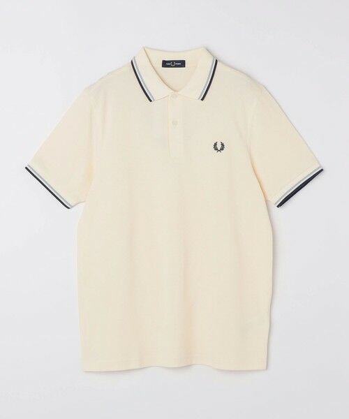 SHIPS / シップス ポロシャツ | FRED PERRY: M3600 TWIN TIPPED POLO(サンドベージュ)