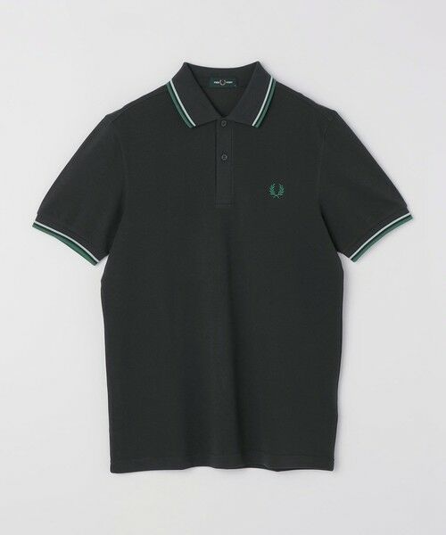 SHIPS / シップス ポロシャツ | FRED PERRY: M3600 TWIN TIPPED POLO(ダークグレー)