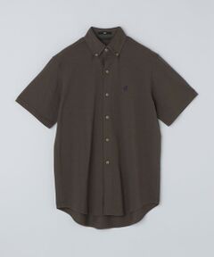 SHIPS / シップス Tシャツ | 【WEB限定】SHIPS: 〈吸水速乾〉ドライピケ ワンポイント ロゴ ボダンダウン シャツ