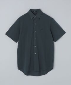 SHIPS / シップス Tシャツ | 【WEB限定】SHIPS: 〈吸水速乾〉ドライピケ ワンポイント ロゴ ボダンダウン シャツ