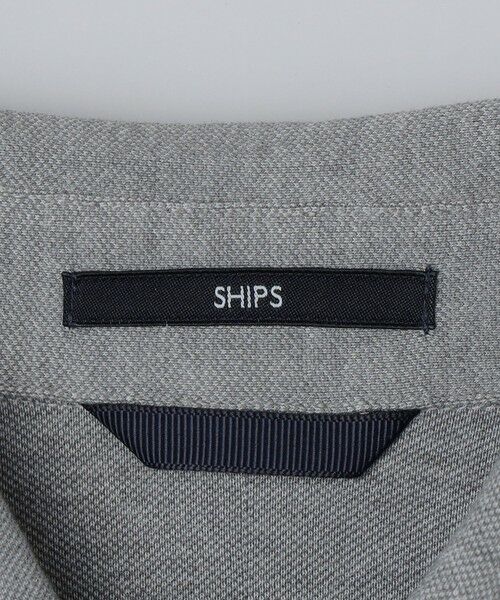 SHIPS / シップス Tシャツ | 【WEB限定】SHIPS: 〈吸水速乾〉ドライピケ ワンポイント ロゴ ボダンダウン シャツ | 詳細5