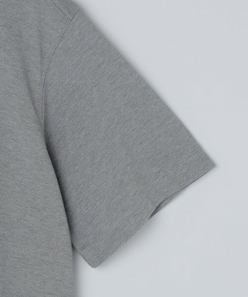 SHIPS / シップス Tシャツ | 【WEB限定】SHIPS: 〈吸水速乾〉ドライピケ ワンポイント ロゴ ボダンダウン シャツ | 詳細3