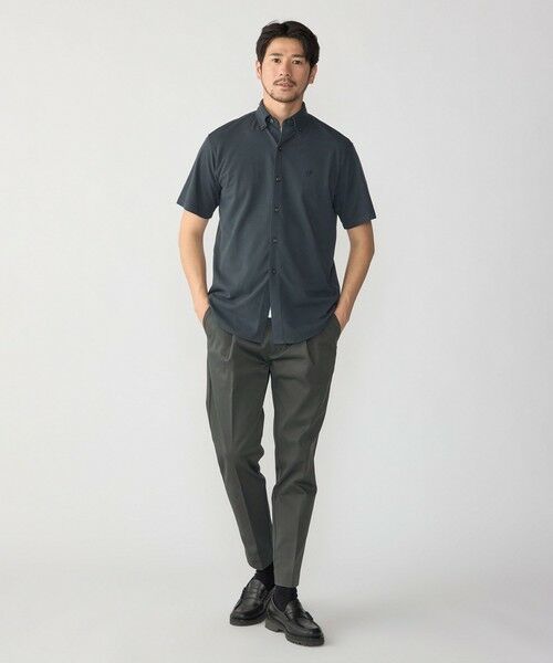 SHIPS / シップス Tシャツ | 【WEB限定】SHIPS: 〈吸水速乾〉ドライピケ ワンポイント ロゴ ボダンダウン シャツ | 詳細29