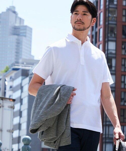 SHIPS / シップス ポロシャツ | SHIPS:〈FUNCTION〉I Cotoni di Albini ショート スリーブ ポロシャツ | 詳細1