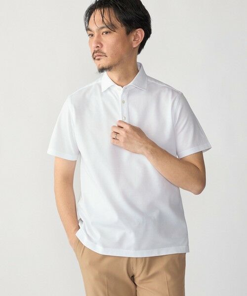 SHIPS / シップス ポロシャツ | SHIPS:〈FUNCTION〉I Cotoni di Albini ショート スリーブ ポロシャツ | 詳細3