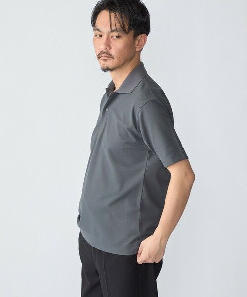 SHIPS / シップス Tシャツ | SHIPS:〈洗濯機可能〉FIELD SENSOR(R) ショート スリーブ ポロシャツ(セットアップ対応) | 詳細6