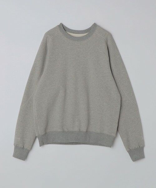 SHIPS / シップス スウェット | NB GREY: REGULAR FIT CREW NECK（グレー）