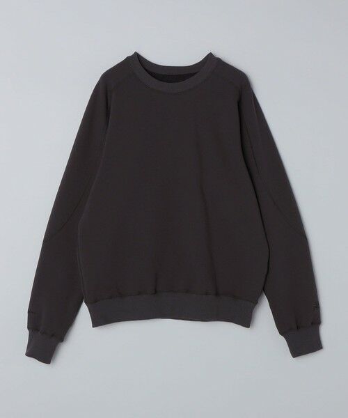 SHIPS / シップス スウェット | NB GREY: REGULAR FIT CREW NECK（ブラック）