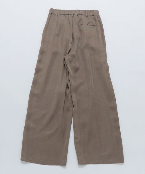 SHIPS / シップス その他パンツ | AMOMENTO: CUPRO 2TUCK WIDE PANTS | 詳細2