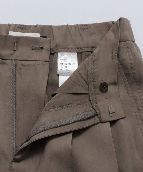 SHIPS / シップス その他パンツ | AMOMENTO: CUPRO 2TUCK WIDE PANTS | 詳細7