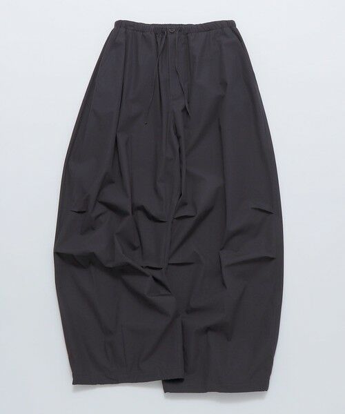 SHIPS / シップス その他パンツ | AMOMENTO: DRAWSTRING WIDE FATIGUE PANTS（チャコールグレー）