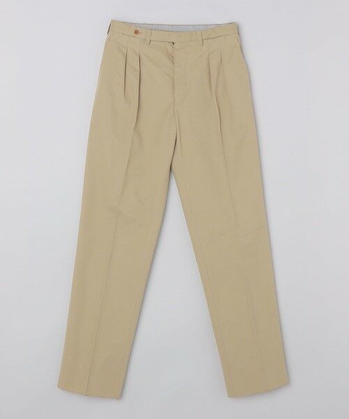 SHIPS / シップス チノ・ワークパンツ | 【SHIPS別注】Errico Formicola: サルトリアル チノ スラックス（ベージュ系）