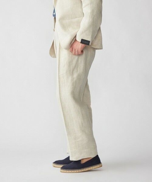 SHIPS / シップス スラックス・ドレスパンツ | 【SHIPS別注】Errico Formicola: サルトリアル リネン バスケット スラックス | 詳細1