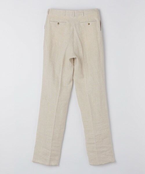 SHIPS / シップス スラックス・ドレスパンツ | 【SHIPS別注】Errico Formicola: サルトリアル リネン バスケット スラックス | 詳細10