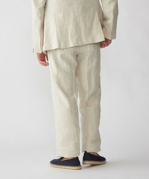 SHIPS / シップス スラックス・ドレスパンツ | 【SHIPS別注】Errico Formicola: サルトリアル リネン バスケット スラックス | 詳細2