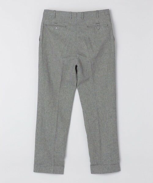 SHIPS / シップス スラックス・ドレスパンツ | Errico Formicola: VITO リネン コットン ハウンドトゥース スラックス | 詳細10