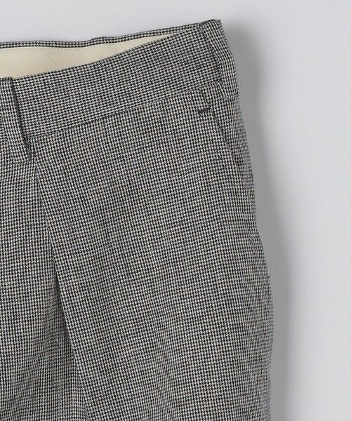 SHIPS / シップス スラックス・ドレスパンツ | Errico Formicola: VITO リネン コットン ハウンドトゥース スラックス | 詳細15