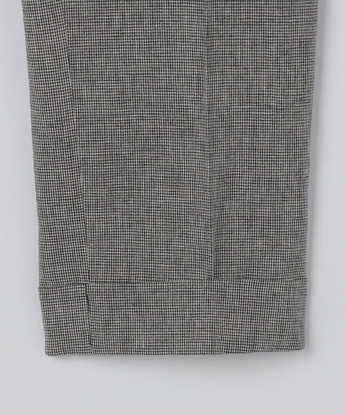 SHIPS / シップス スラックス・ドレスパンツ | Errico Formicola: VITO リネン コットン ハウンドトゥース スラックス | 詳細17