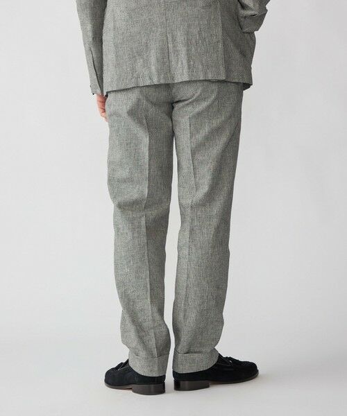 SHIPS / シップス スラックス・ドレスパンツ | Errico Formicola: VITO リネン コットン ハウンドトゥース スラックス | 詳細2