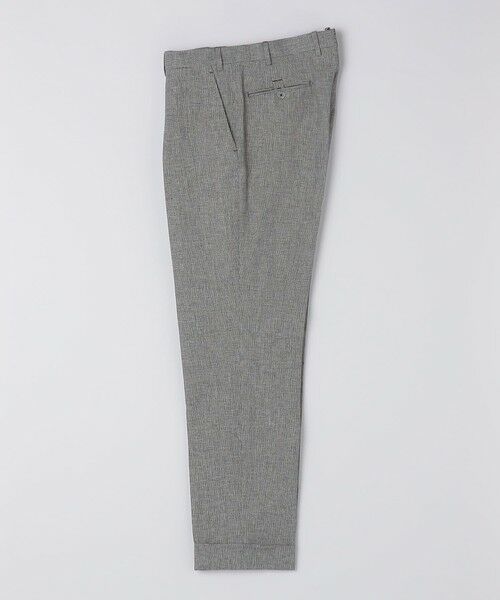 SHIPS / シップス スラックス・ドレスパンツ | Errico Formicola: VITO リネン コットン ハウンドトゥース スラックス | 詳細9