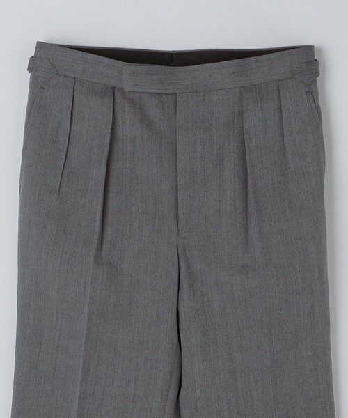 SHIPS / シップス スラックス・ドレスパンツ | Fumiya Hirano: REGENT バーズアイ ウール トラウザーズ | 詳細5