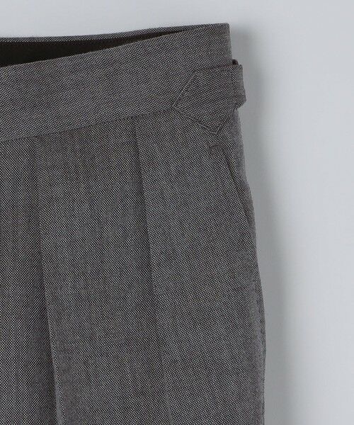 SHIPS / シップス スラックス・ドレスパンツ | Fumiya Hirano: REGENT バーズアイ ウール トラウザーズ | 詳細7
