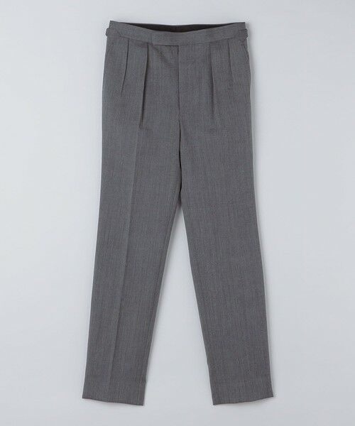 SHIPS / シップス スラックス・ドレスパンツ | Fumiya Hirano: REGENT バーズアイ ウール トラウザーズ（グレー系）