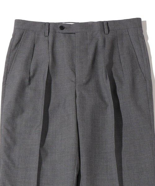 SHIPS / シップス スラックス・ドレスパンツ | Southwick: CHATHAM ウール トロピカル 2プリーツ トラウザーズ | 詳細5