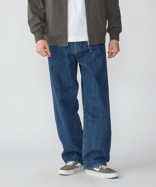 SHIPS / シップス デニムパンツ | SHIPS: AUTHENTIC リラックス 5ポケット デニム（ロイヤルブルー）