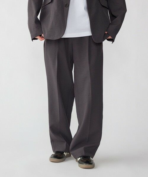 SHIPS / シップス その他パンツ | City Ambient Products: Cityform カルゼ テック スラックス（チャコールグレー）