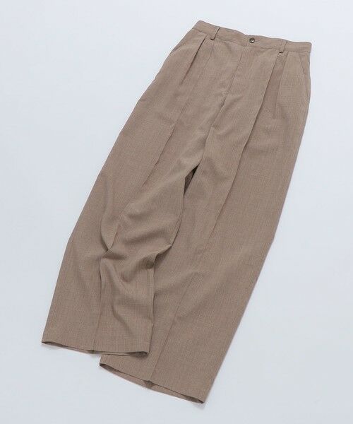SHIPS / シップス スラックス・ドレスパンツ | 【WEB限定】SHIPS: リネン ライク ワイドスラックス | 詳細15