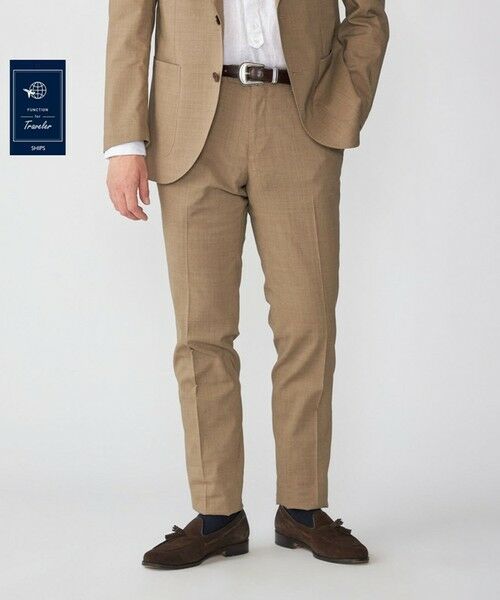 SHIPS / シップス その他パンツ | SHIPS:〈FUNCTION/手洗い可能〉ラミー ブレンド スラックス(セットアップ対応)（ベージュ系）