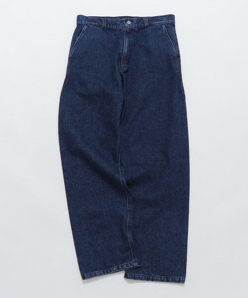 SHIPS / シップス デニムパンツ | ARPENTEUR: 5 POCKET（ネイビー）