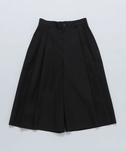 SHIPS / シップス その他パンツ | AMOMENTO: WIDE BERMUDA PANTS（ブラック）