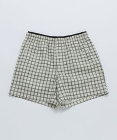 SHIPS / シップス ショート・ハーフ・半端丈パンツ | ROA: FLOWEAVE PRINTED CHECK SHORTS