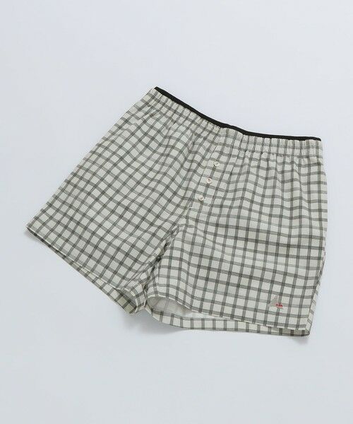 SHIPS / シップス ショート・ハーフ・半端丈パンツ | ROA: FLOWEAVE PRINTED CHECK SHORTS | 詳細1